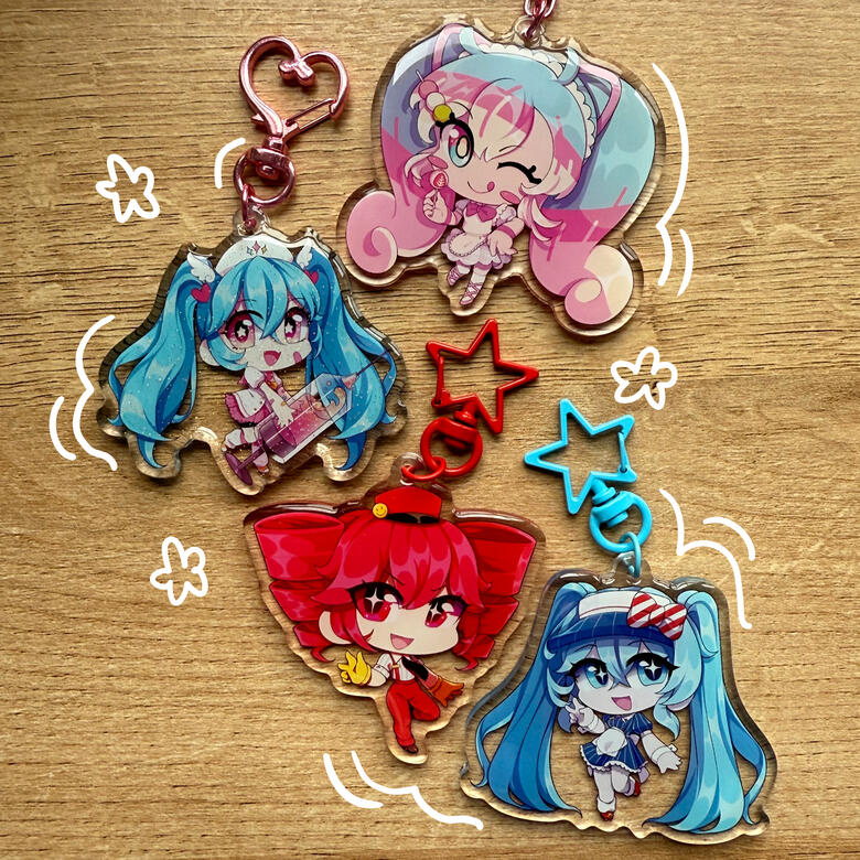 miku pins